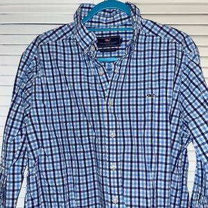 Vineyard Vines slim fit whale shirt - large